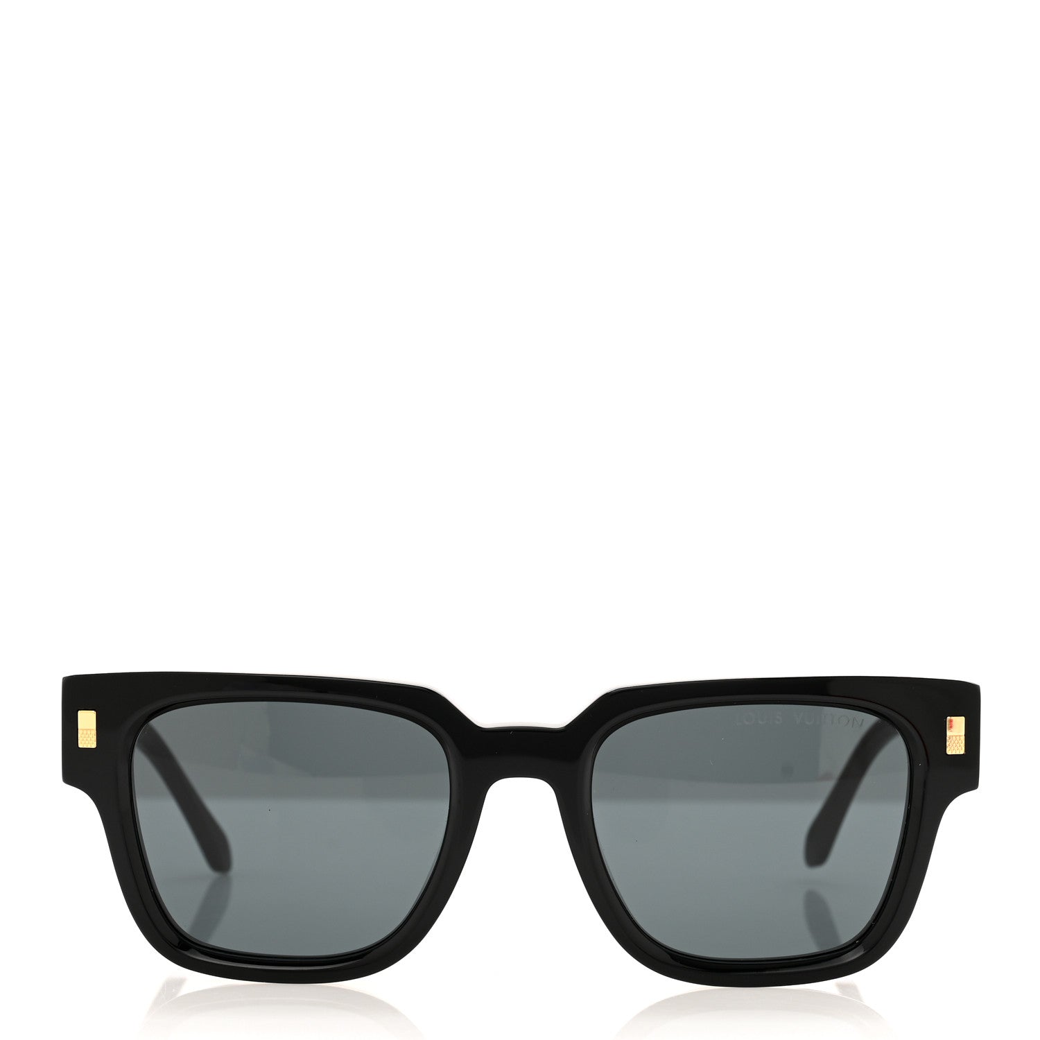 Louis Vuitton Acetate Escape Square Sunglasses Z1496E Black 2 of 7
