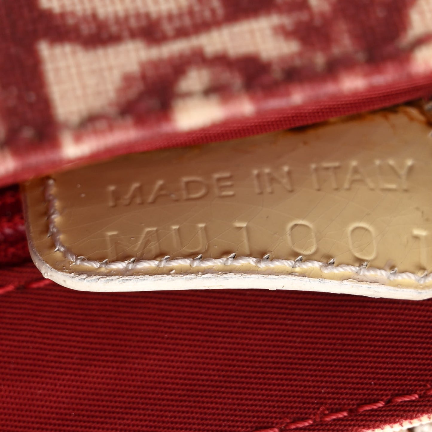 Monogram Girly Messenger Red