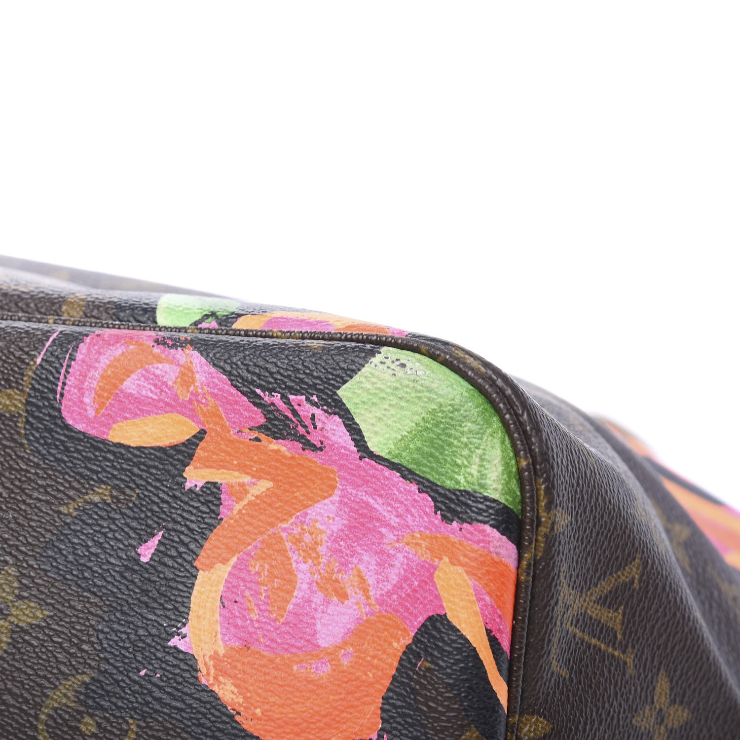 Louis Vuitton Monogram Roses Neverfull MM 13 of 16