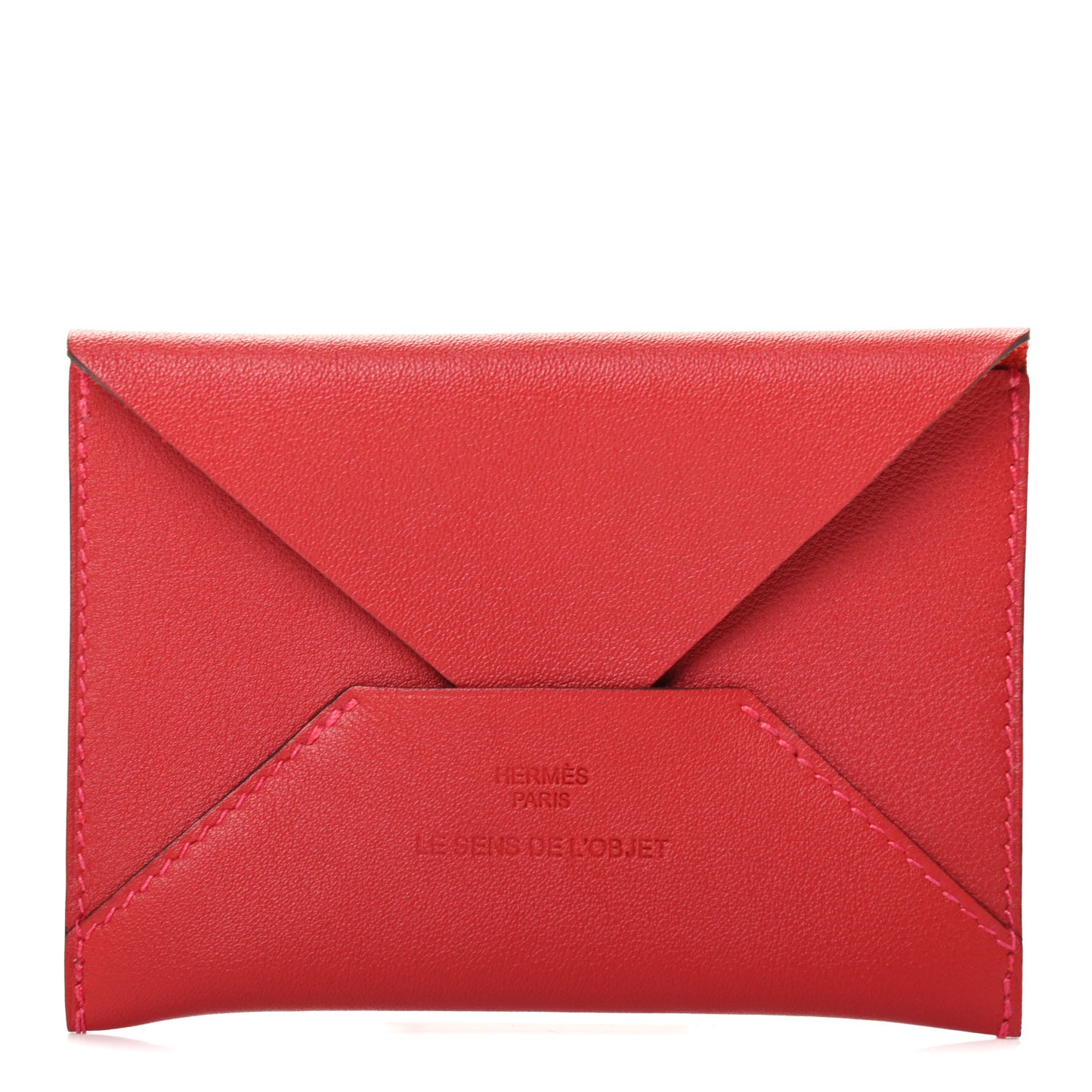 Swift Le Sens De L'Objet Envelope Card Case Vermillion