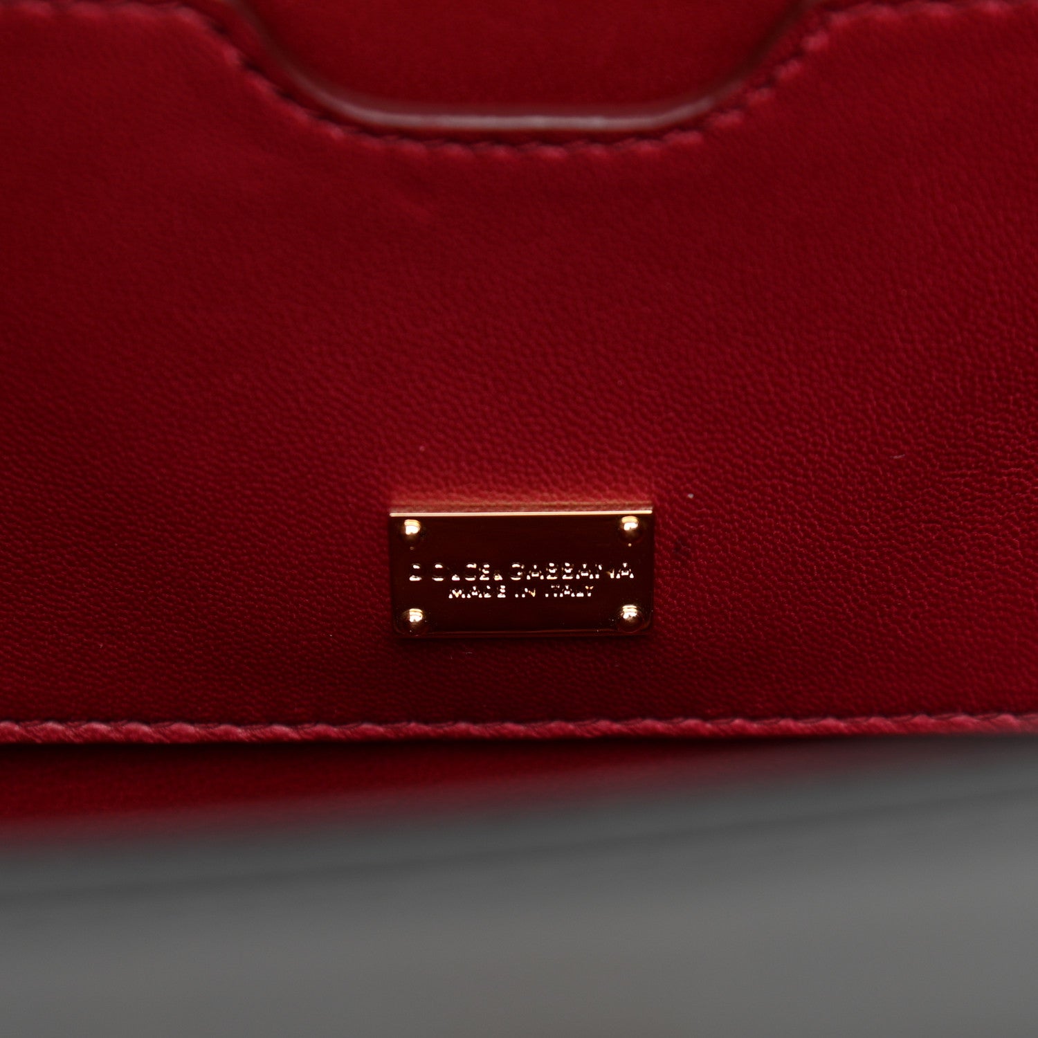 Dolce & Gabbana Calfskin Lucia Shoulder Bag Black 6 of 14