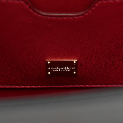 Dolce & Gabbana Calfskin Lucia Shoulder Bag Black 6 of 14