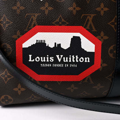 Louis Vuitton Monogram World Tour Keepall Bandouliere 50 7 of 12