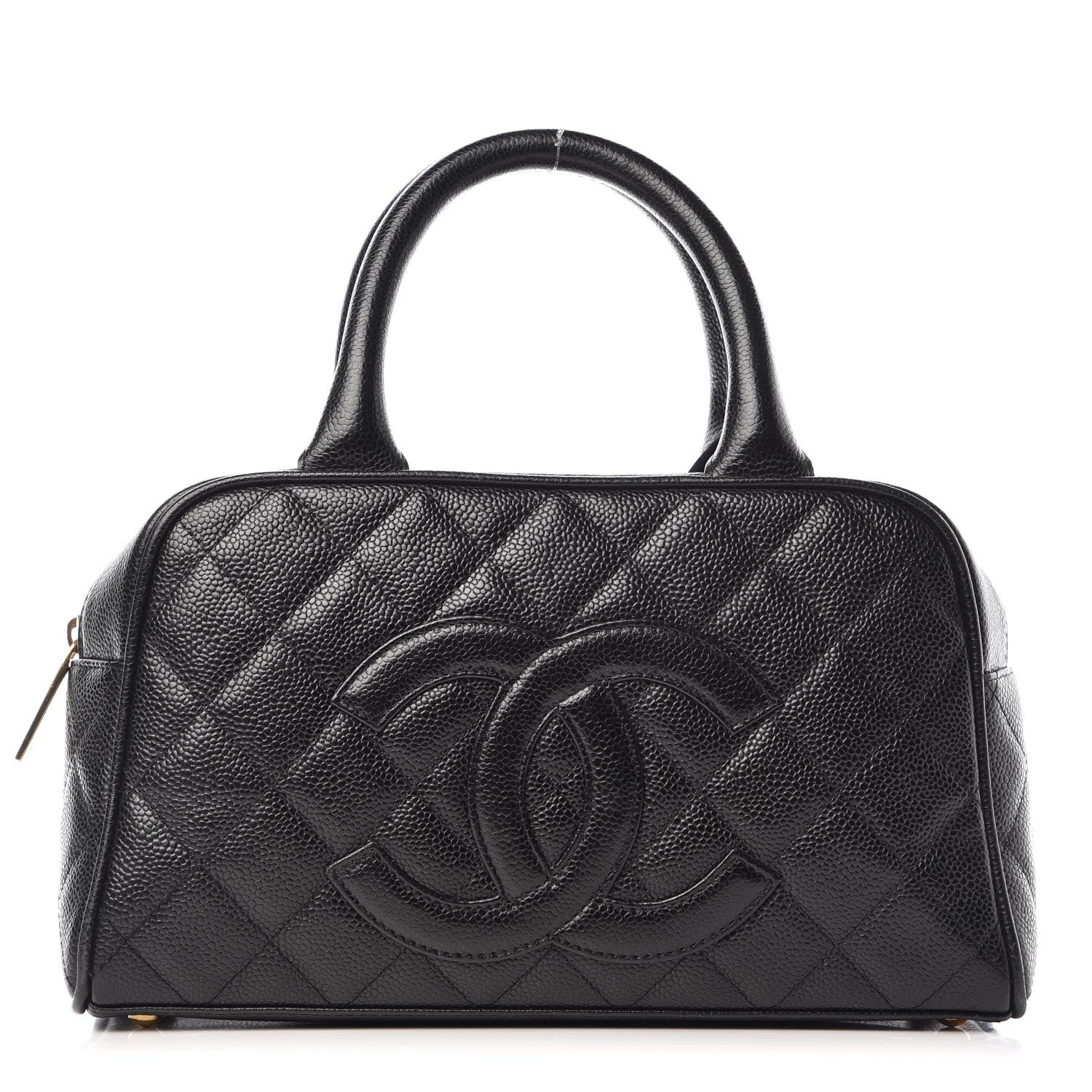 Chanel Caviar Quilted Small Bowler Black 1 of 9