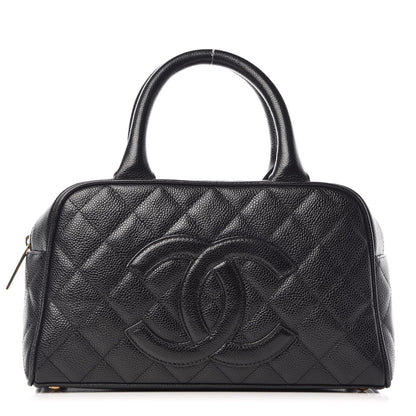 Chanel Caviar Quilted Small Bowler Black 1 of 9