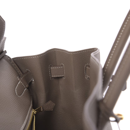 Hermes Togo Birkin 35 Etoupe 21 of 38
