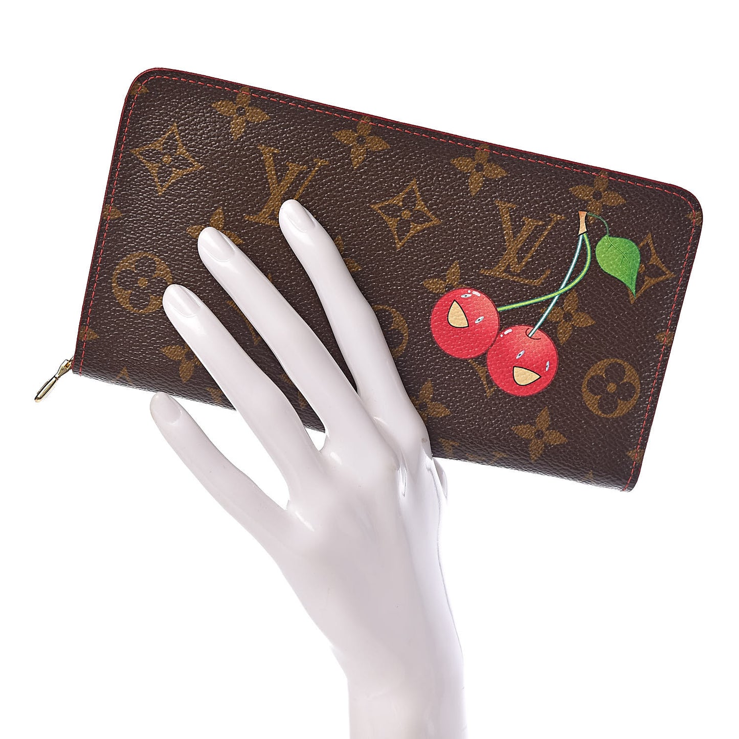 Monogram Cerises Zippy Wallet