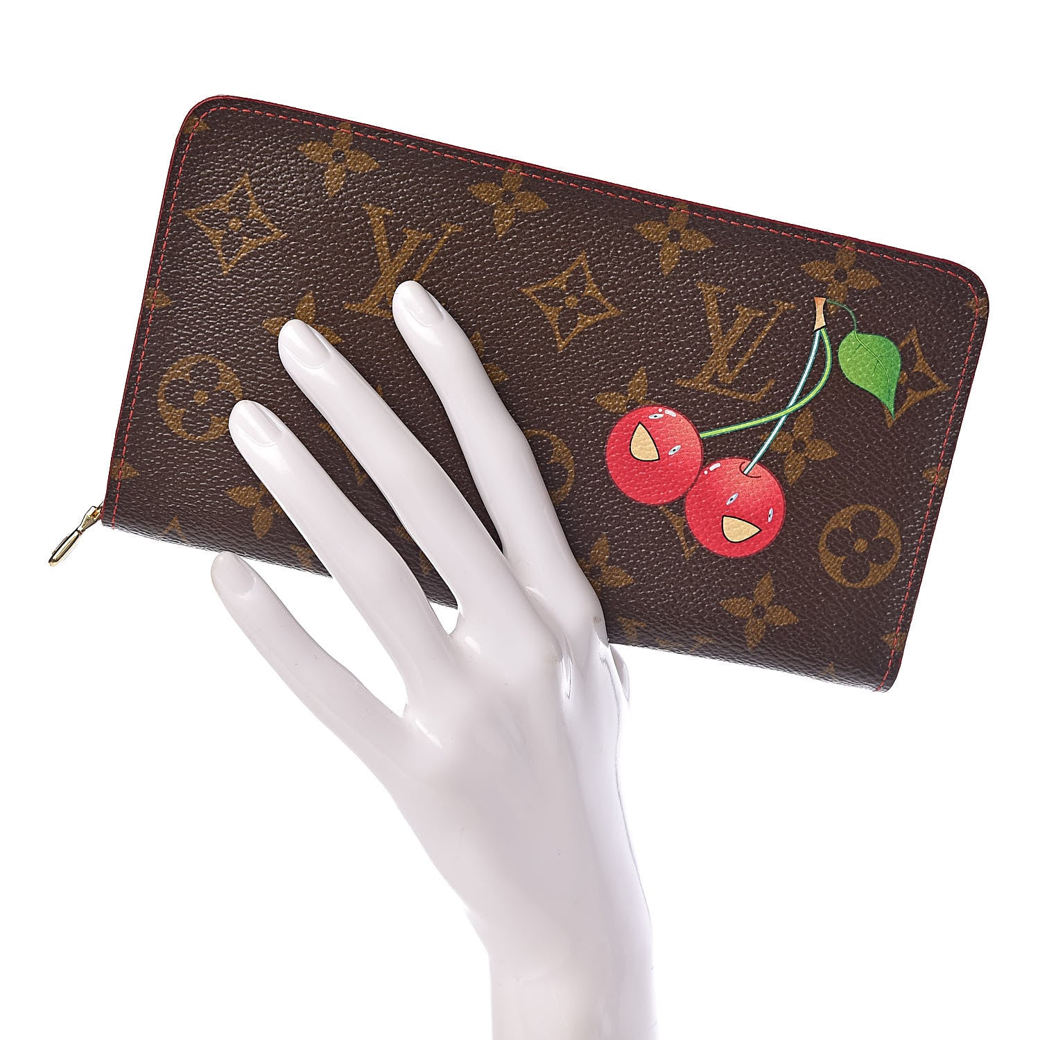 Louis Vuitton Monogram Cerises Zippy Wallet 2 of 7