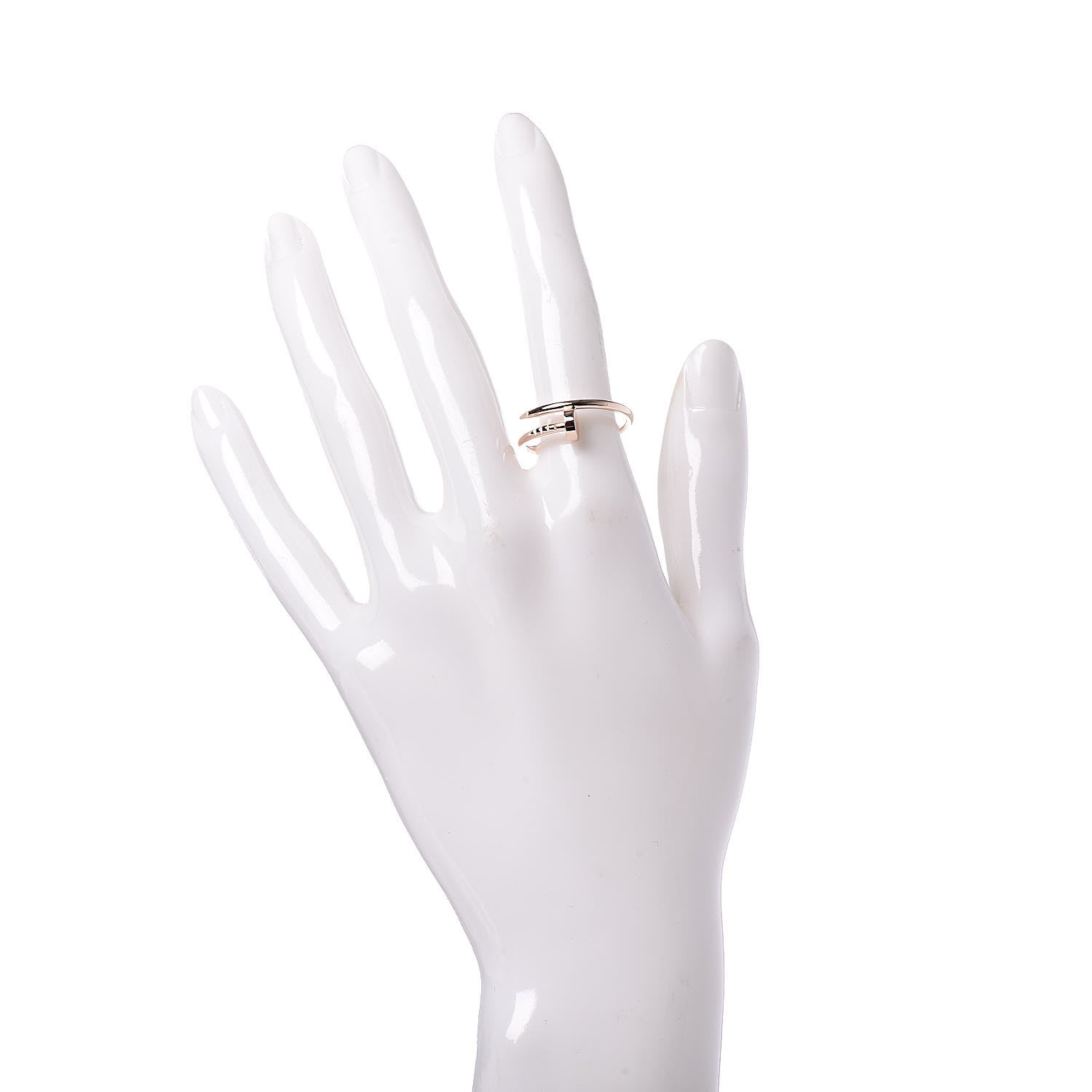 Cartier 18K Pink Gold Small Juste Un Clou Ring 55 7.25 2 of 7