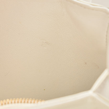 Celine Shiny Calfskin Medium Triomphe White 13 of 13