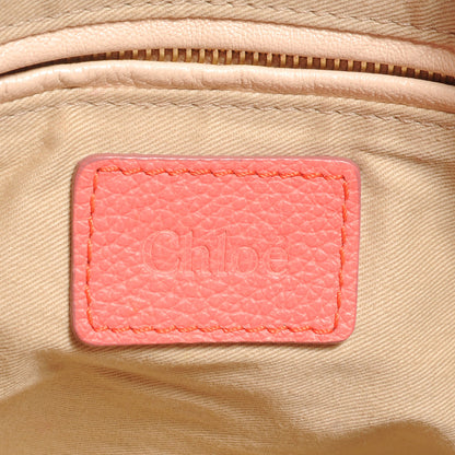 Chloe Calfskin Medium Paraty Coral 9 of 15