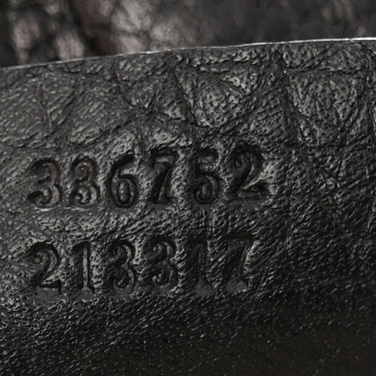 Gucci Pebbled Calfskin Medium Soho Flap Crossbody Black 7 of 14