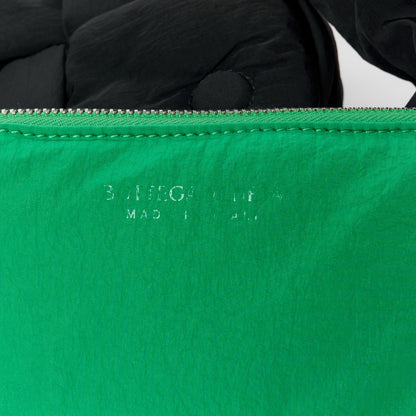 Bottega Veneta Nylon Intrecciato Padded Tech Cassette Bag Black Green 7 of 11