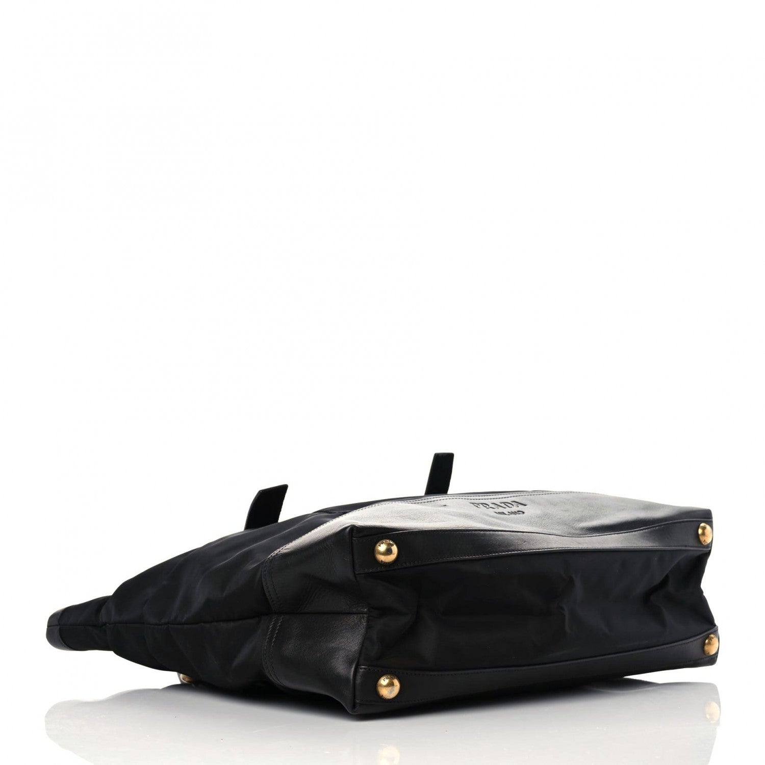 Prada Tessuto Nylon Quilted Tote Nero Black 3 of 17