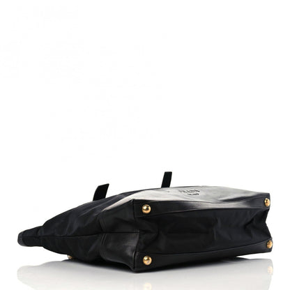 Prada Tessuto Nylon Quilted Tote Nero Black 3 of 17