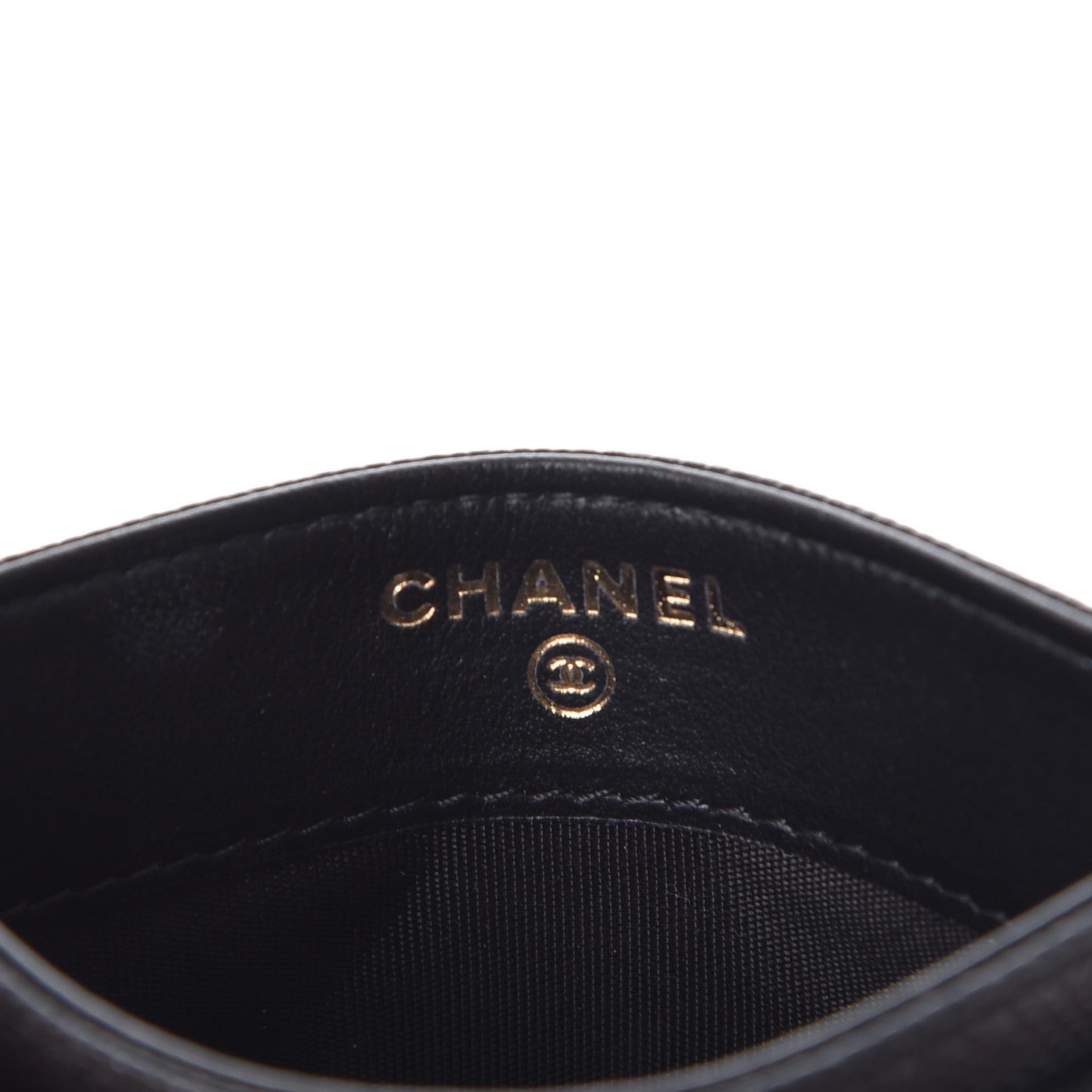 Chanel Caviar Quilted Boy Card Holder Black 6 of 9