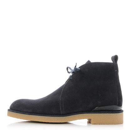 Louis Vuitton Mens Suede Tundra High-Derby Boots 8.5 Marine 1 of 9