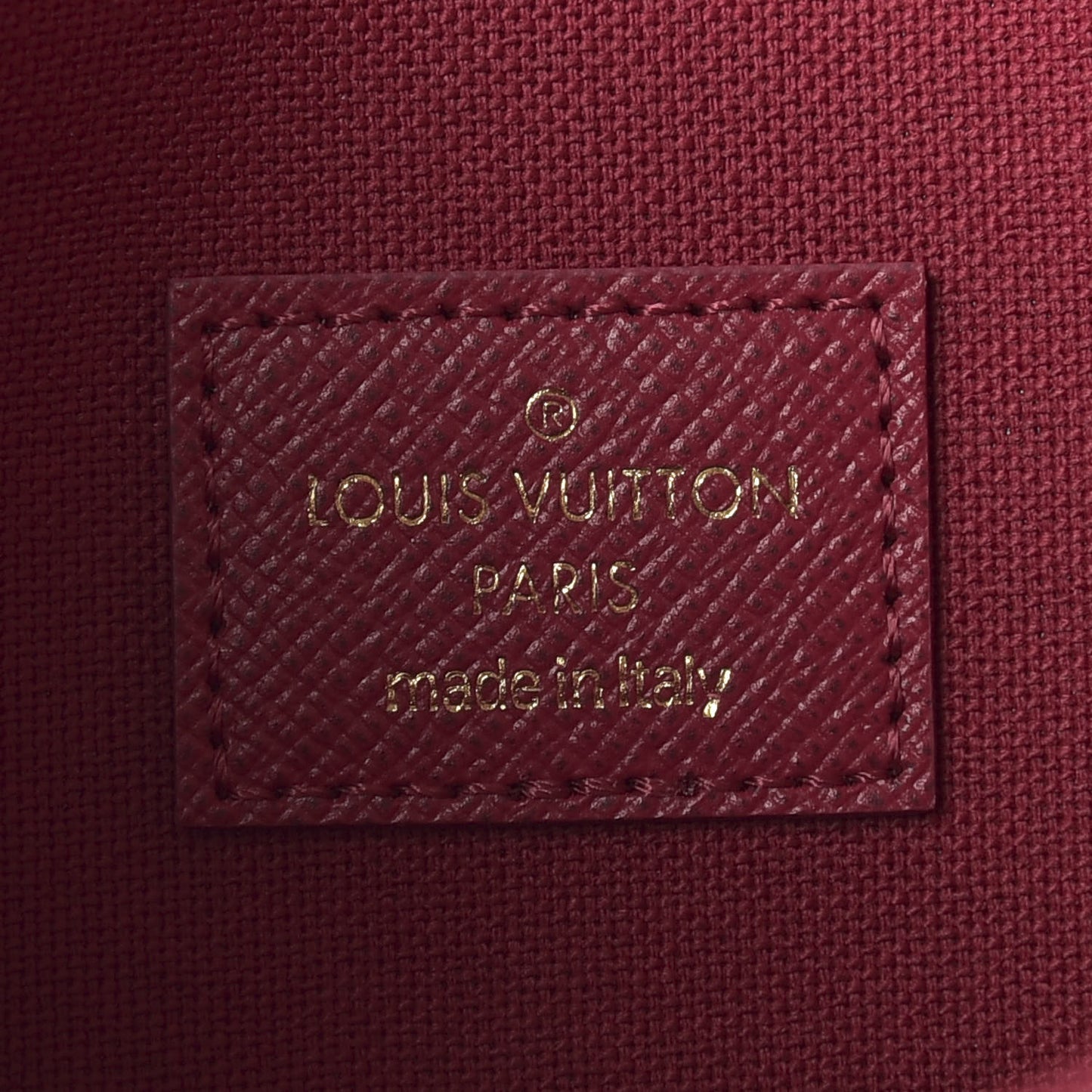 Monogram Pochette Felicie Chain Wallet Fuchsia