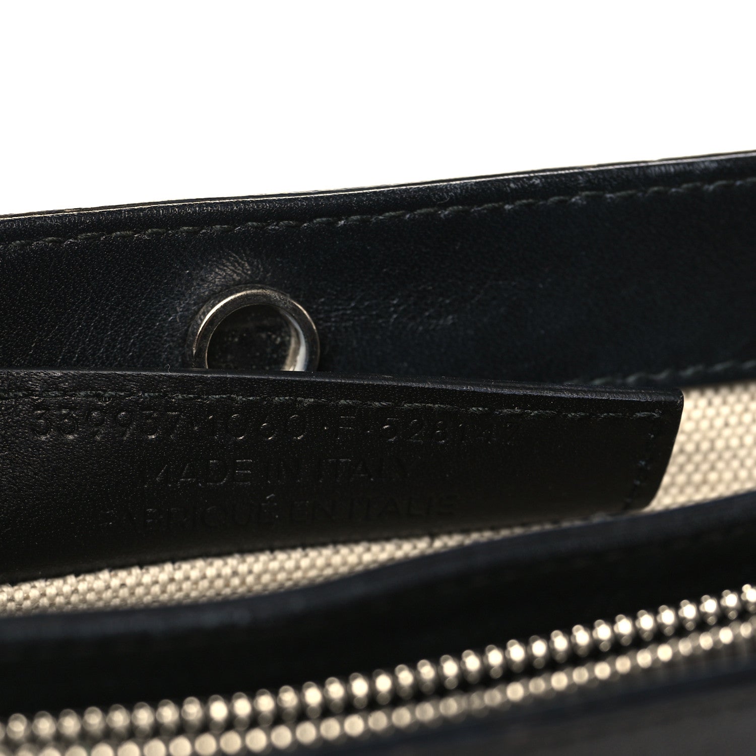 Balenciaga Cotton Canvas Pochette Crossbody Bag Black 7 of 11