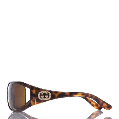 Gucci Crystal GG Sunglasses GG2989/S Tortoise 3 of 7