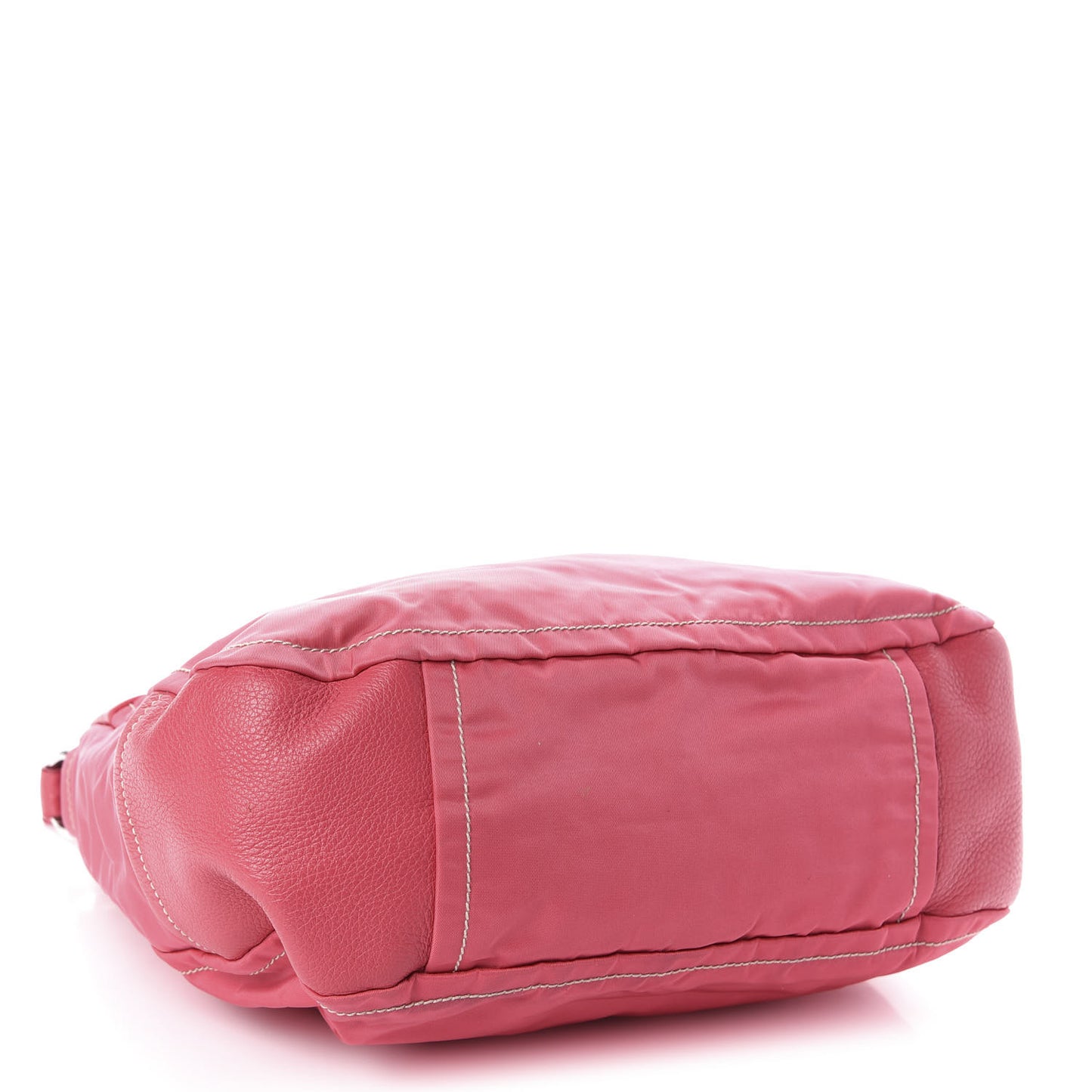 Nylon Vitello Daino Hobo Fuxia