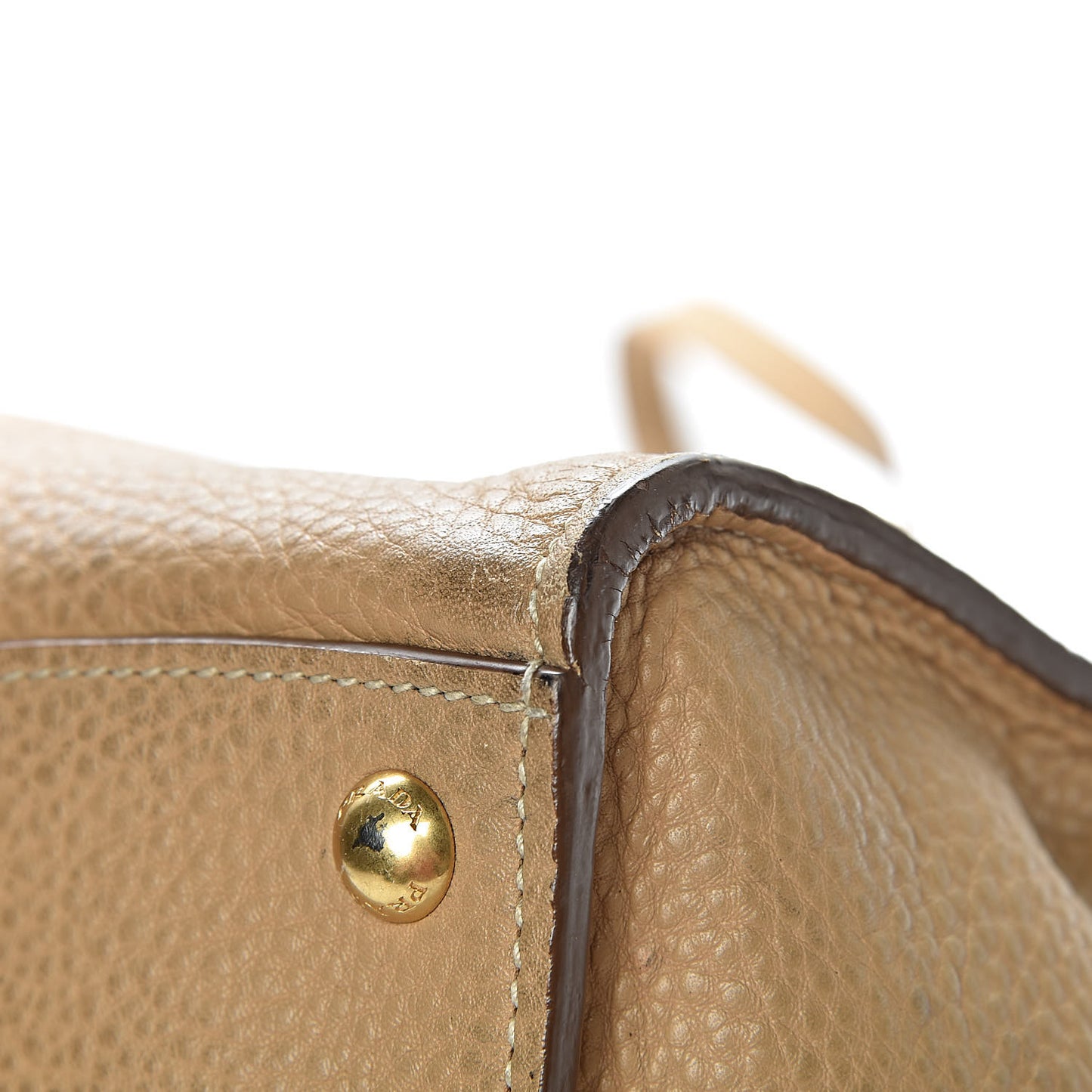 Vitello Daino Shopping Tote Sughero