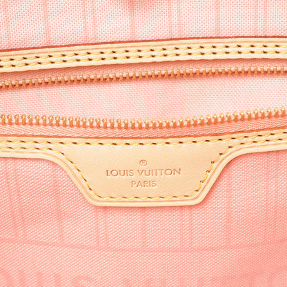 Louis Vuitton Damier Azur Tahitienne Neverfull MM 7 of 10