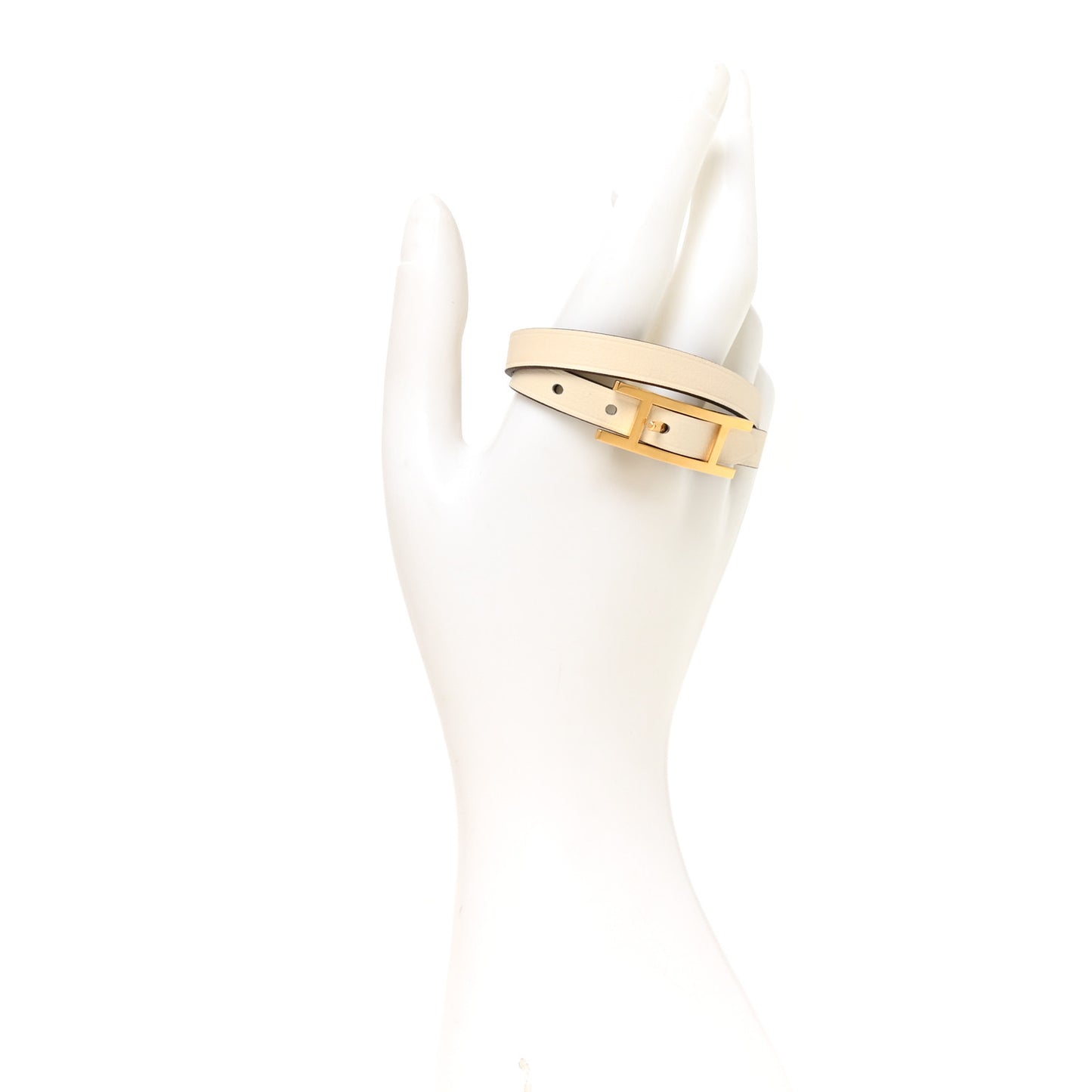 Swift Behapi Double Tour Reversible Bracelet T1  Etoupe Nata