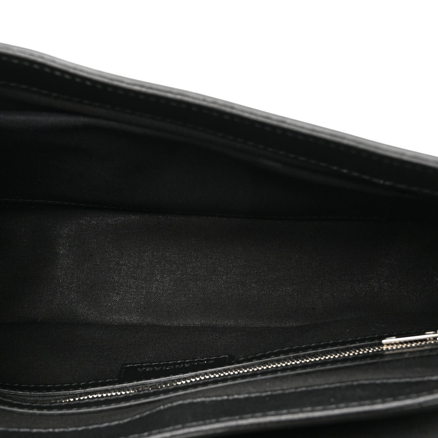 Smooth Calfskin Lindsay Shoulder Bag Black