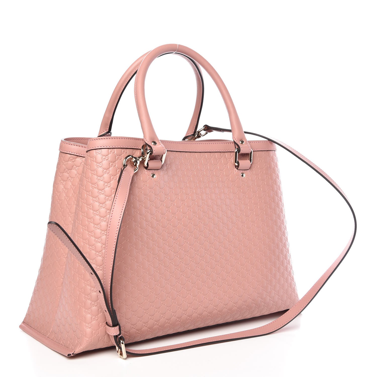 Gucci Soft Microguccissima Medium Tote Soft Pink 3 of 12