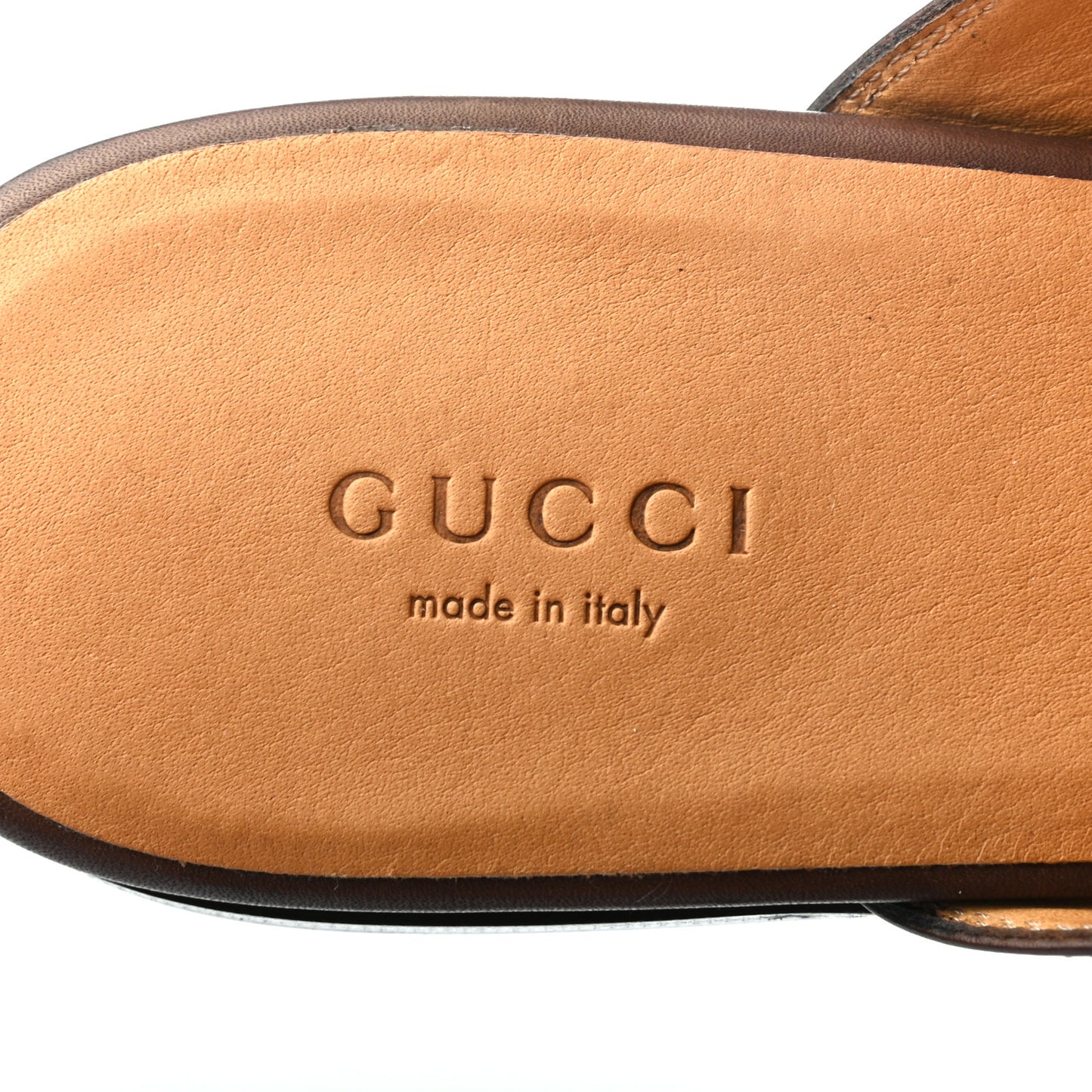 Calfskin Womens Princetown Slippers 40.5 Fondente Brown