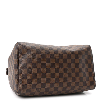 Louis Vuitton Damier Ebene Speedy 30 4 of 9