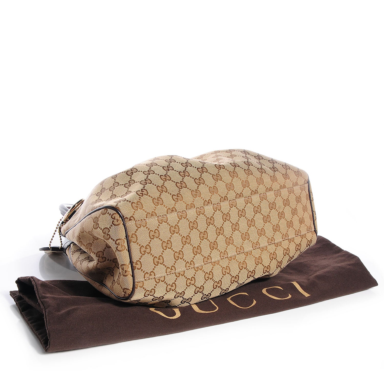 Gucci Monogram Medium Sukey Tote Brown 4 of 7