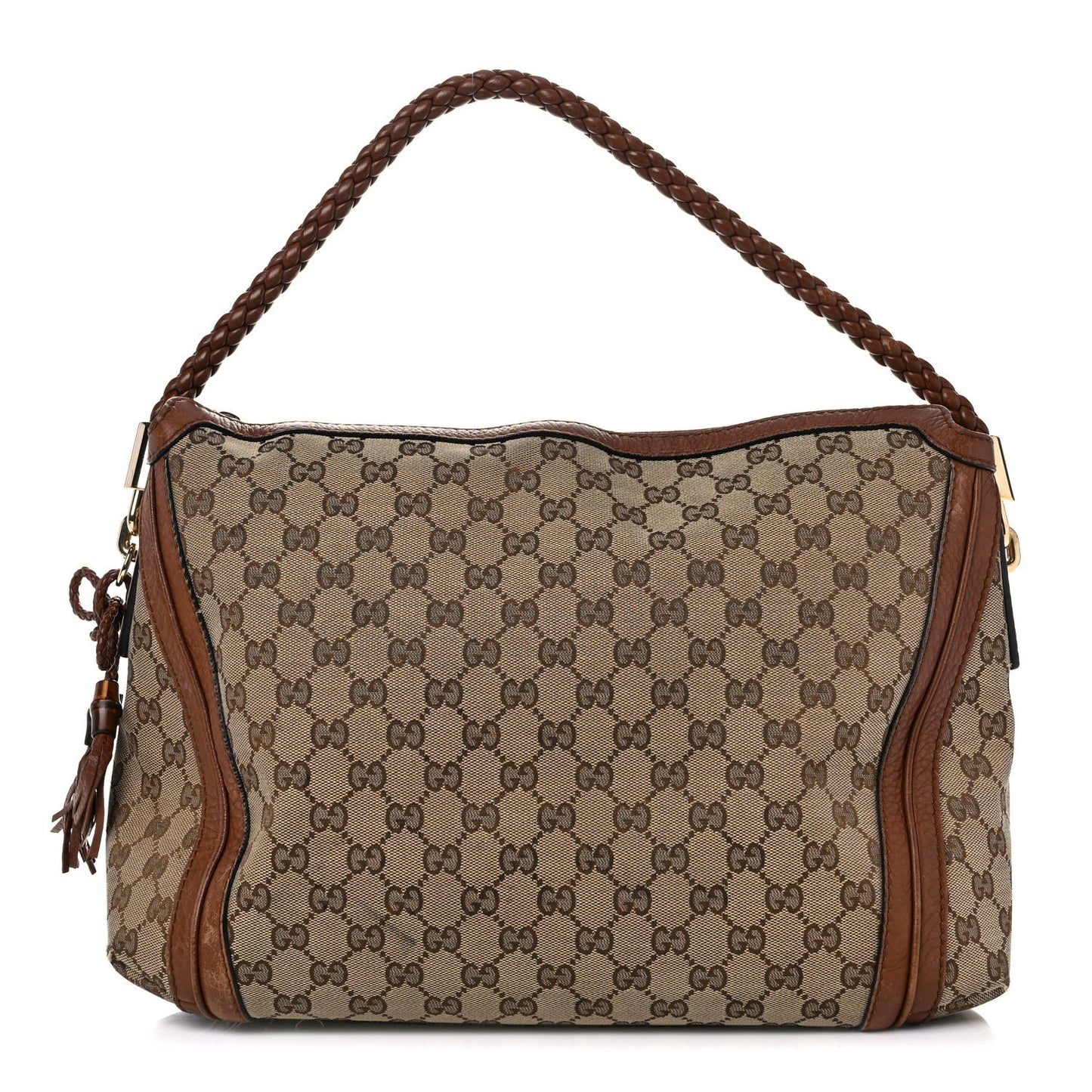 Monogram Cellarius Calfskin Medium Bella Hobo Beige Ebony Cuir