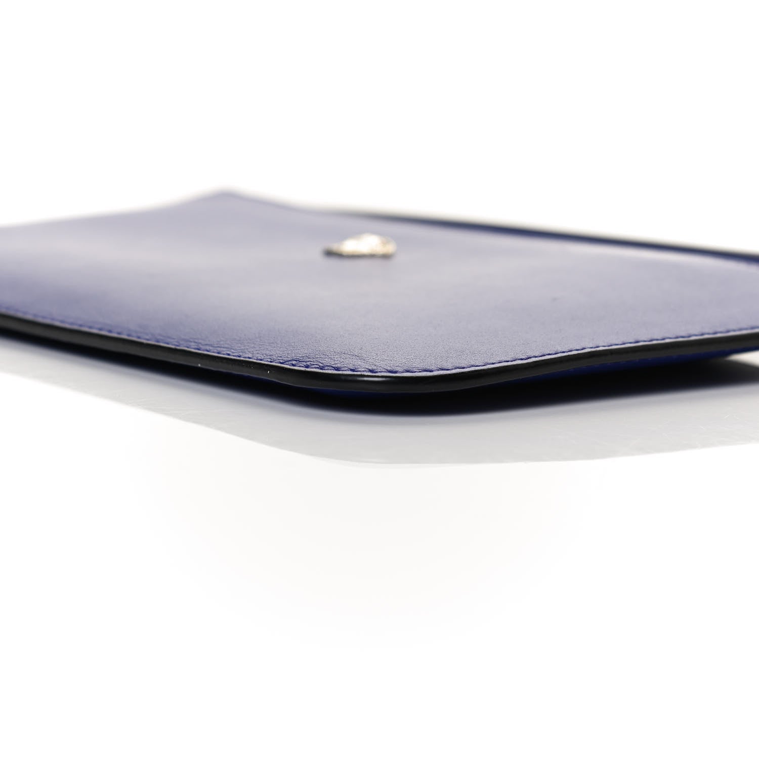 Versace Vitello Medusa Wrist Pouch Blue 8 of 10