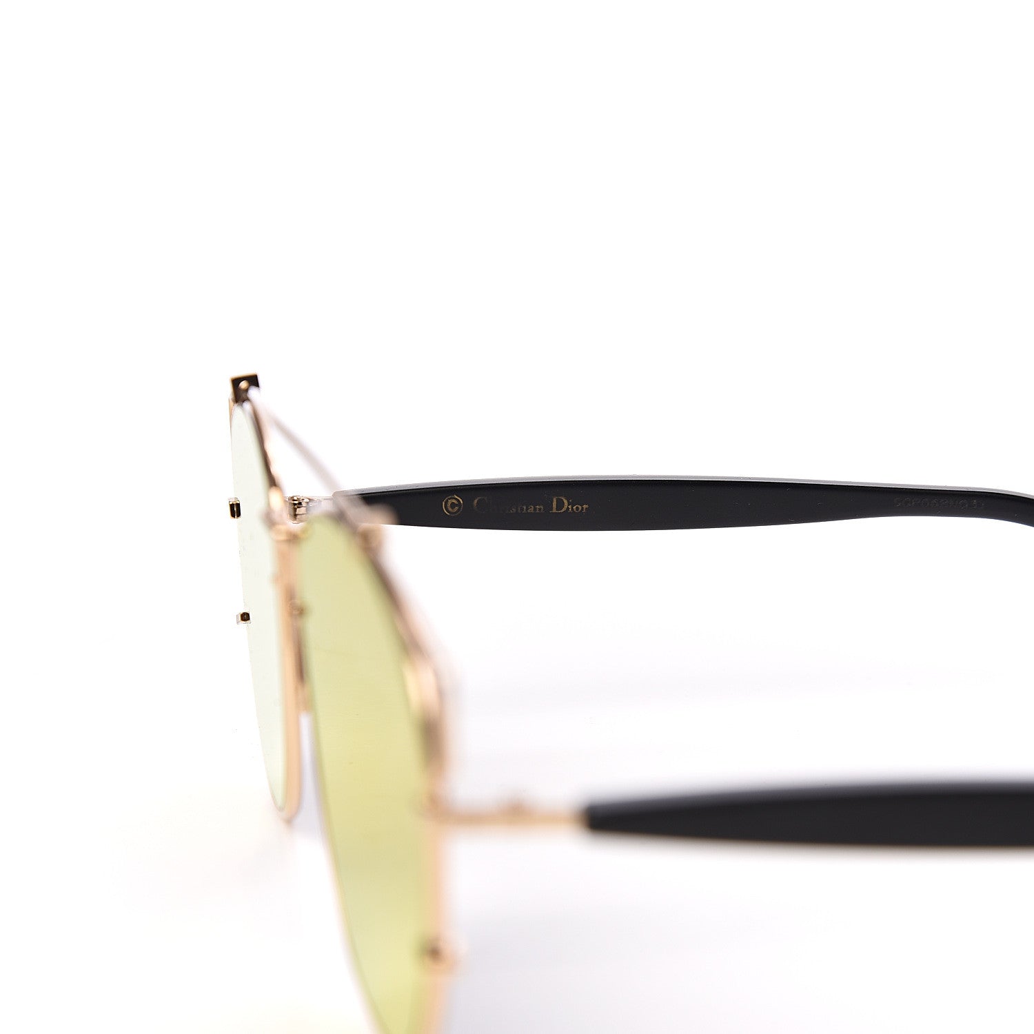 Christian Dior Technologic Sunglasses Gold 6 of 9