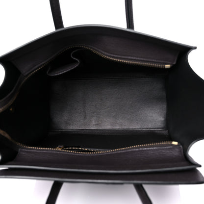 Celine Drummed Calfskin Micro Luggage Brown 5 of 12
