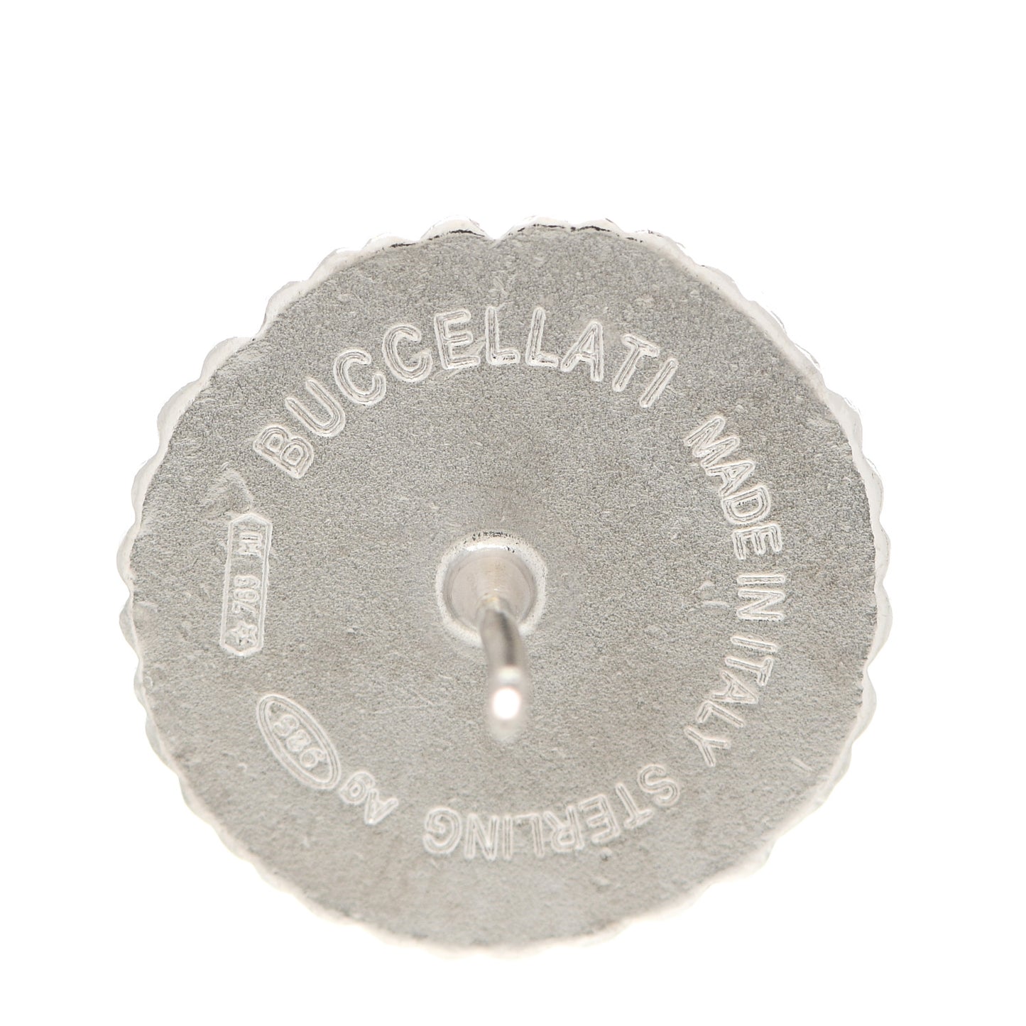 Sterling Silver Gold Vermeil Diamond Small Blossoms Daisy Button Earrings