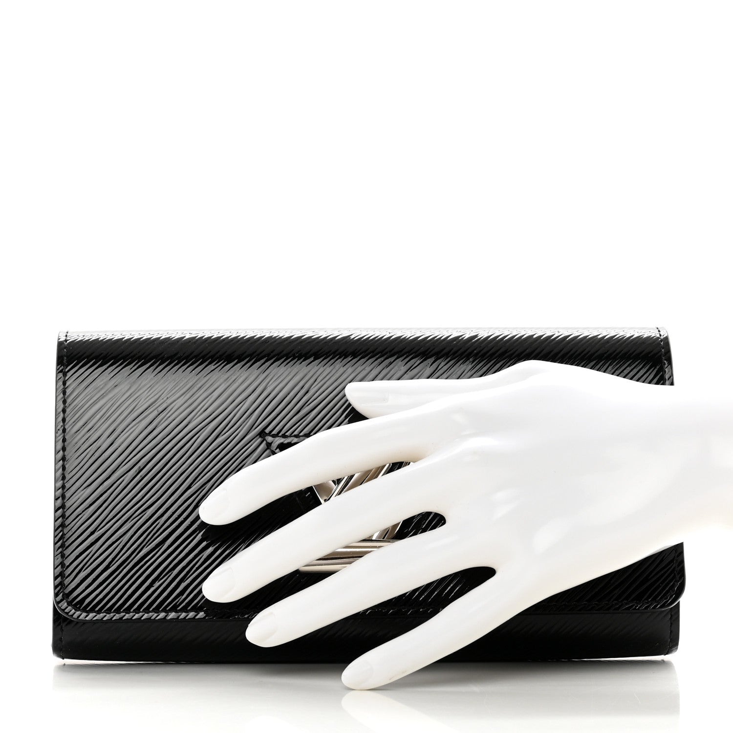 Louis Vuitton Electric Epi Twist Wallet Black 2 of 8