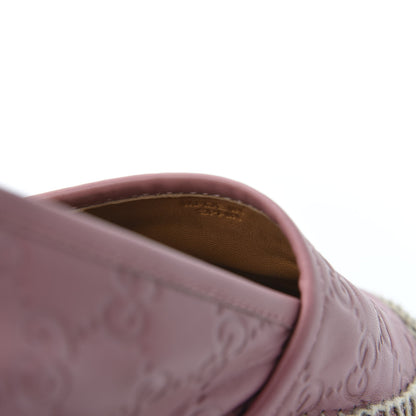 Gucci Guccissima Signature Espadrilles 37.5 Rose Baby Candy 10 of 13
