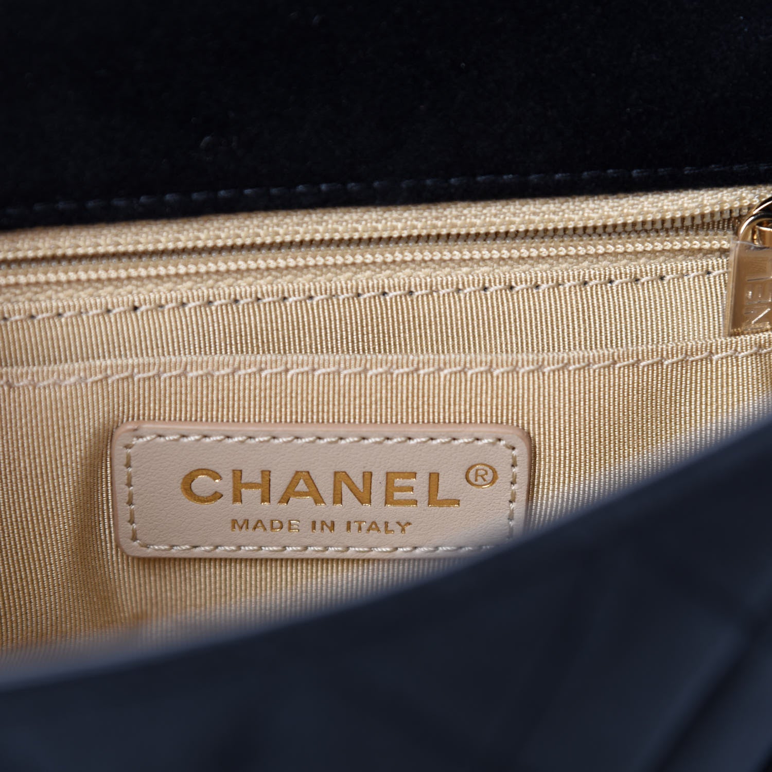 Chanel Velvet Quilted Mini Pearl Crush Flap Black 8 of 10