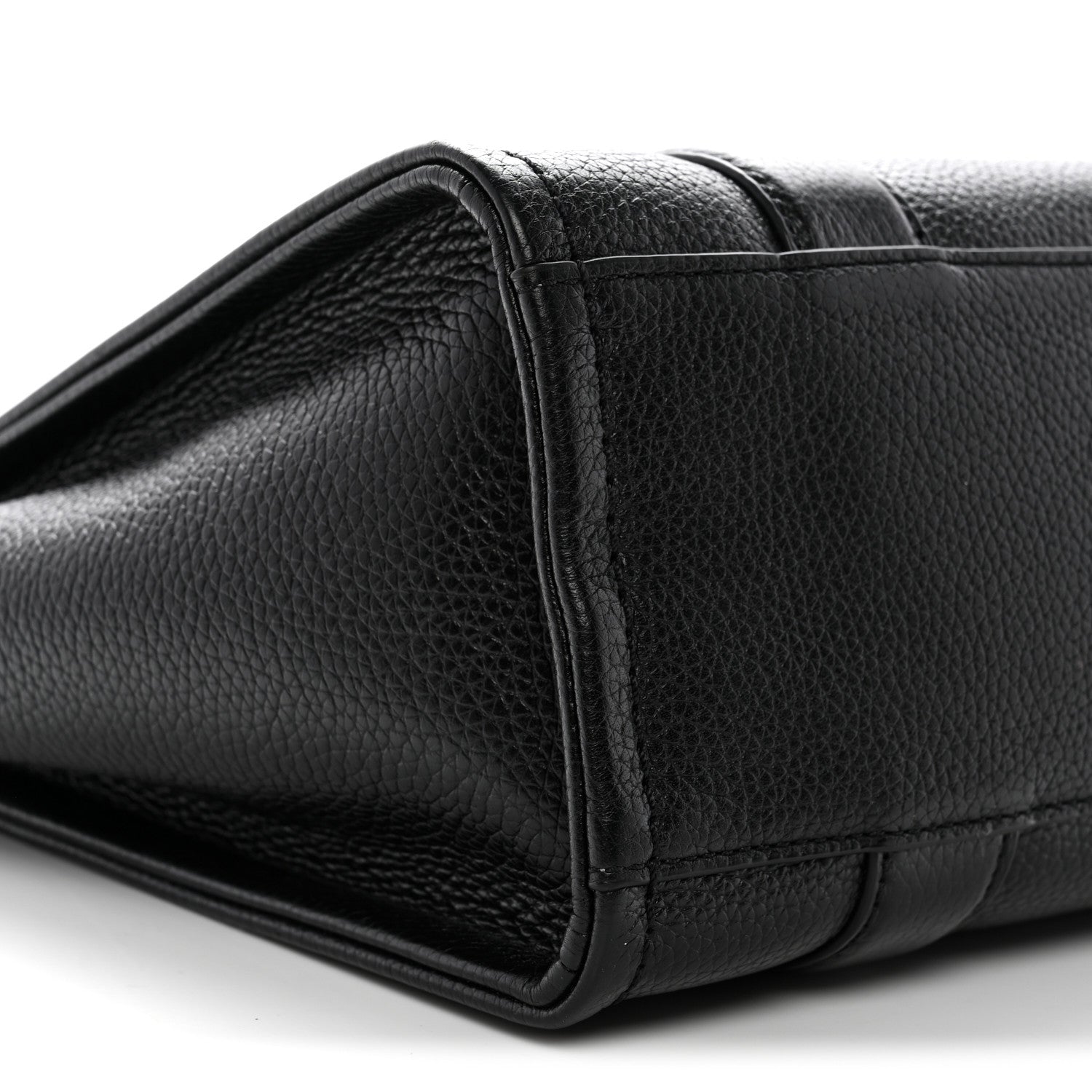 Marc Jacobs Grained Calfskin Small The Tote Bag Black 10 of 14