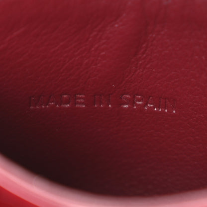 Christian Dior Patent Cannage Lady Dior Card Holder Red 7 of 7