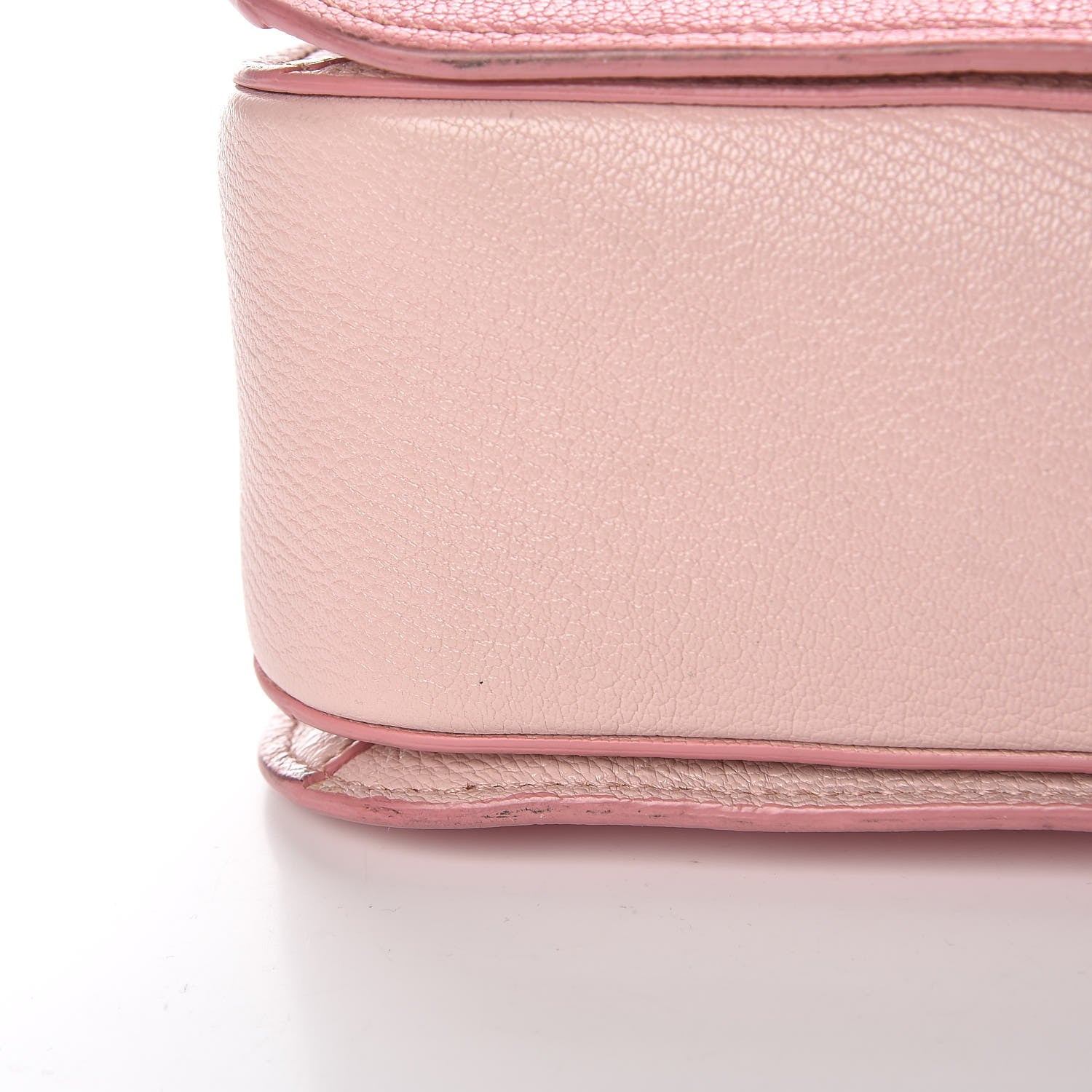 Miu Miu Goatskin Madras Shopping Tote Rosa Gemma 18 of 18