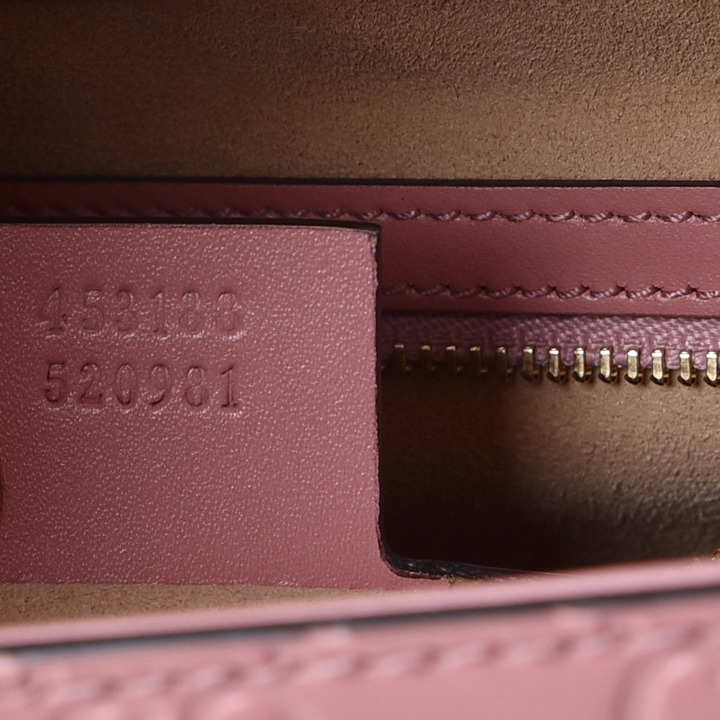 Guccissima Signature Small Padlock Top Handle Bag Rose Baby Candy
