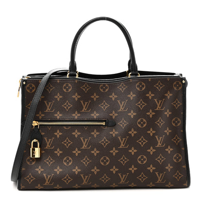 Louis Vuitton Monogram Popincourt MM Black 1 of 9