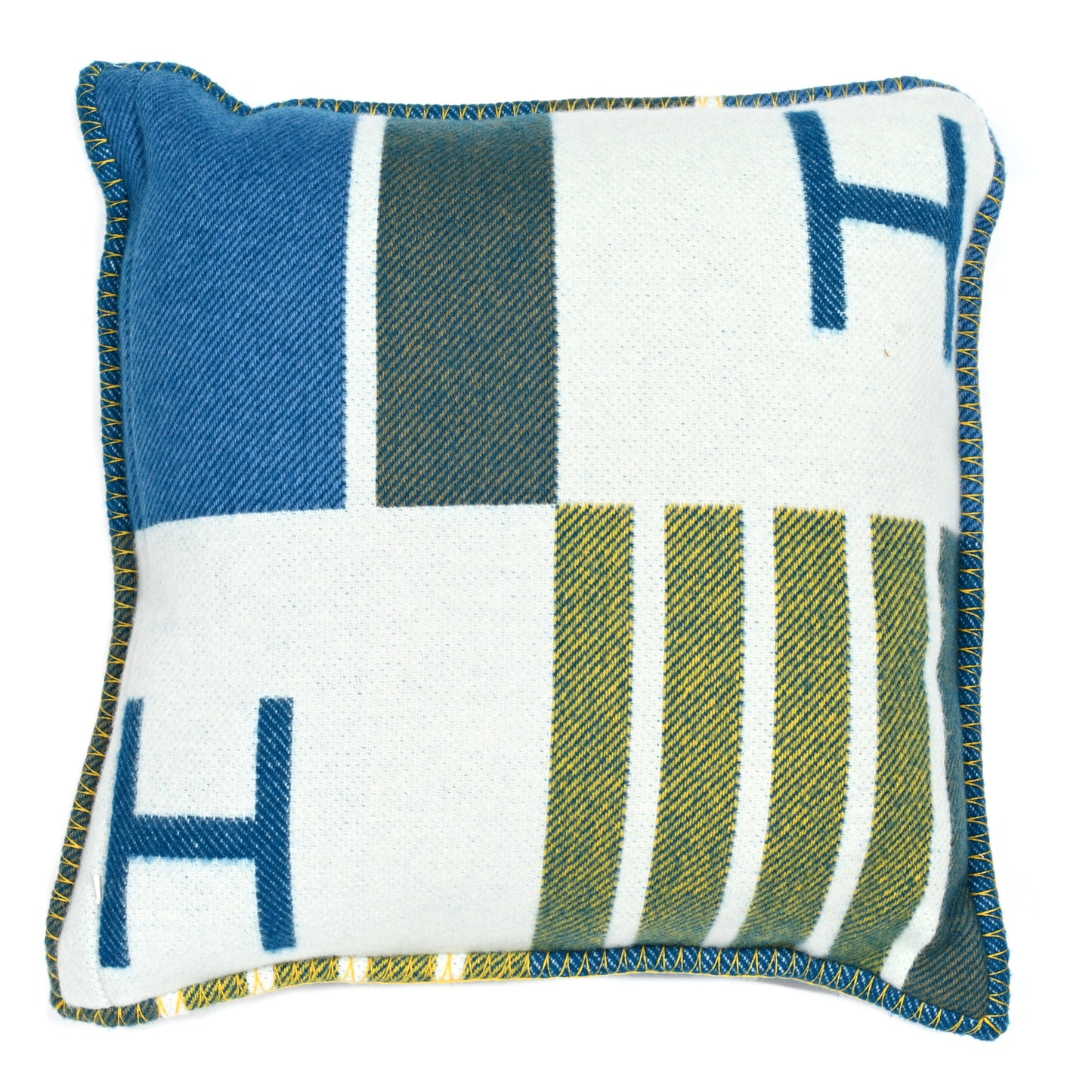 Wool Cashmere Avalon Vibration Pillow PM Outremer