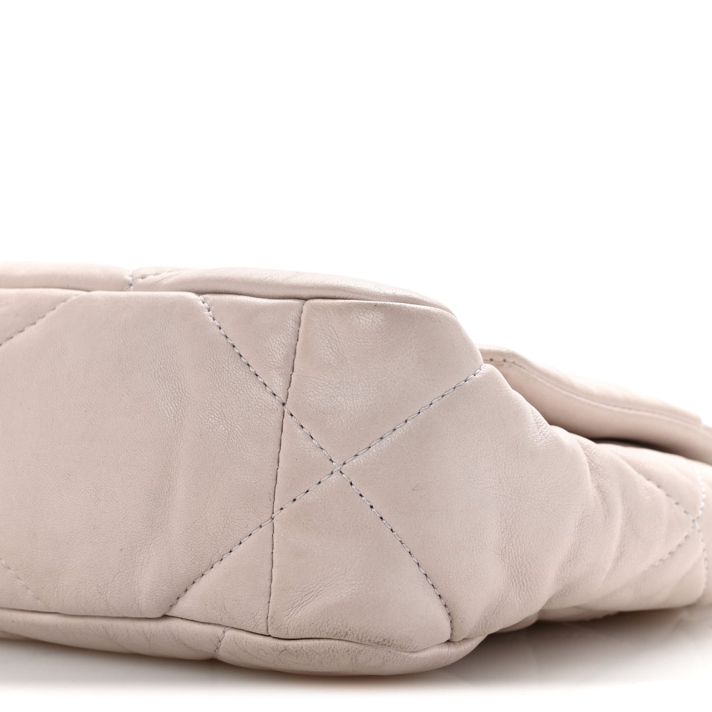 Lambskin Quilted Medium Chanel 19 Flap Light Pink