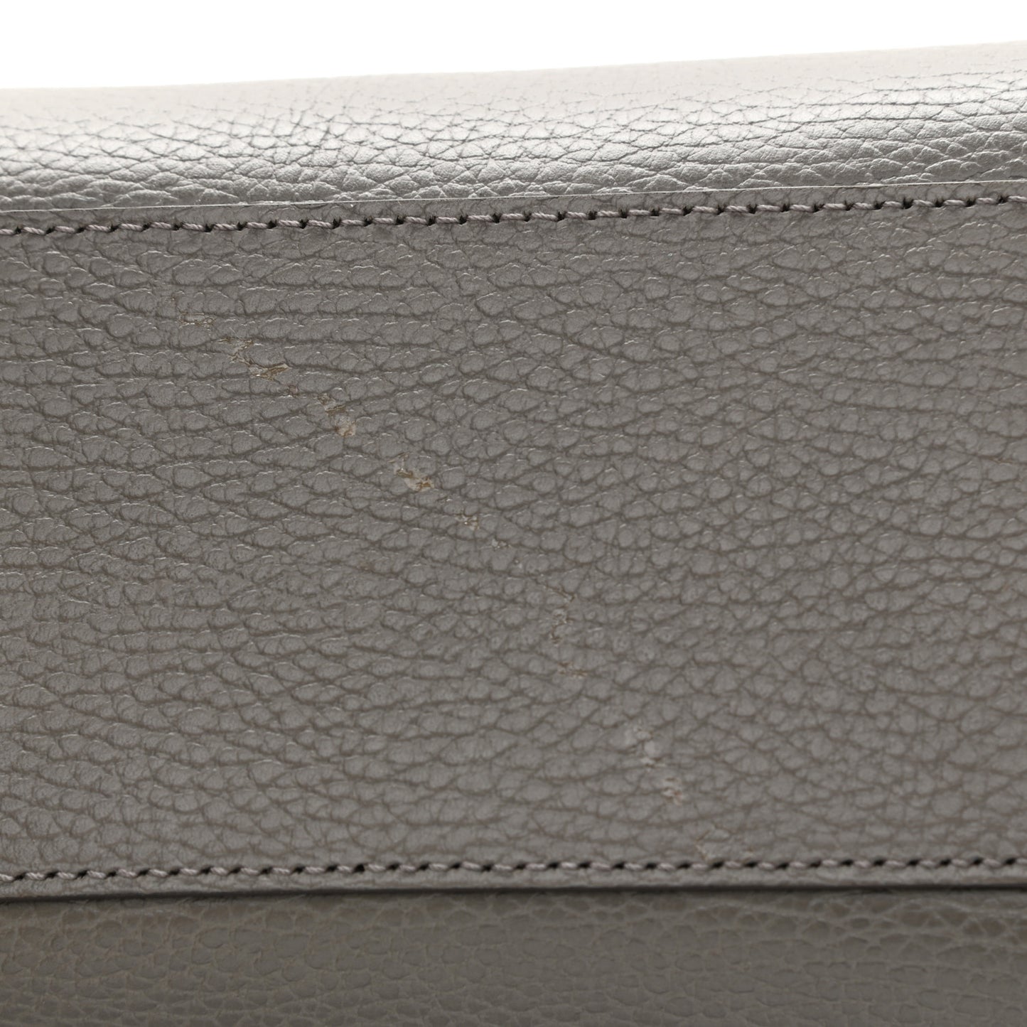 Dollar Calfskin Medium Interlocking G Top Handle Shoulder Bag Loess