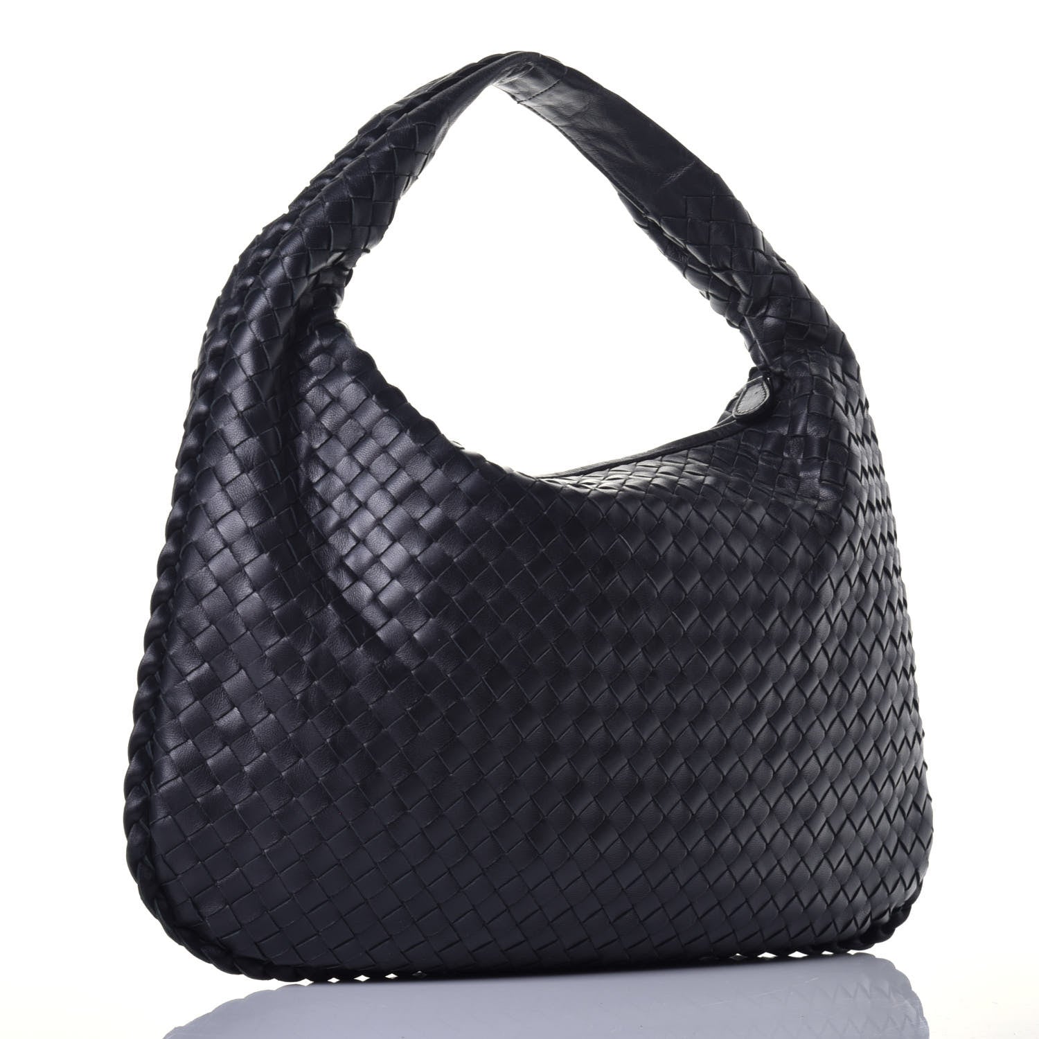 Bottega Veneta Nappa Intrecciato Medium Veneta Hobo Black 3 of 8